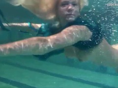 VidsPlus presents: Blonde is a great swimmer with nice tits