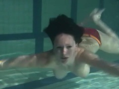 VidsPlus presents: Bikini stripped from girl in the pool