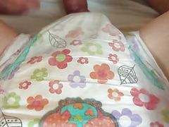 VidsPlus presents: Boy and girl in wet goodnites diapers plat with a dildo sex