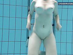 VidsPlus presents: Bouncing tits in a blue dress