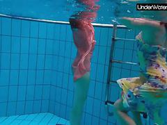 VidsPlus presents: Bubarek and birtakik enjoy eachother in the pool