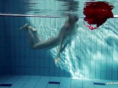 VidsPlus presents: Hot blonde lucie french teen in the pool