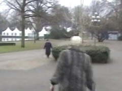 VidsPlus presents: German fat woman sucking and fucking in public...bmw