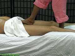 VidsPlus presents: Hidden cam ashiatsu massage with foot.hand happy ending