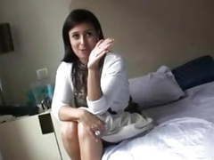 VidsPlus presents: Sexy babe makes a homemade fuck film !