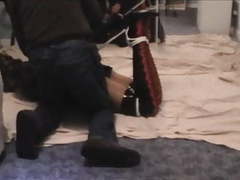 VidsPlus presents: Kathy hogtied and struggling