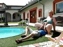 VidsPlus presents: Bbw femdom session with hard face sitting and cock stroking