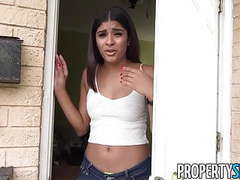 VidsPlus presents: Propertysex - latina speaks no english fucks her landlord