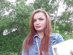 VidsPlus presents: German scout - redhead daphne rough public casting fuck