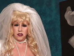 VidsPlus presents: Nympho bride and her toys.