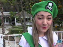 VidsPlus presents: Horny lily adams with natural tits enjoys while being fucked