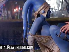VidsPlus presents: Aria alexander does a test on alessa savage & when she passes eva lovia celebrates by doing an orgy - digitalplayground