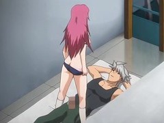 VidsPlus presents: Hot girl with pink hair gets down on her knees to suck a dick