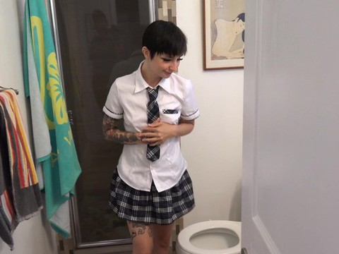 VidsPlus presents: Homemade pov video of short hair stevie moon getting fucked