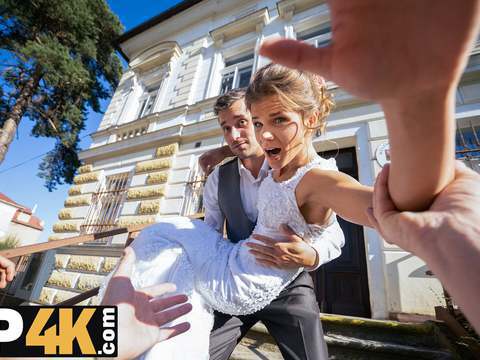 VidsPlus presents: Hunt4k. no wedding until i cum!