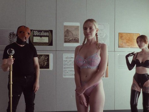 VidsPlus presents: Bdsm fetish video of gorgeous filth studies v wearing lingerie