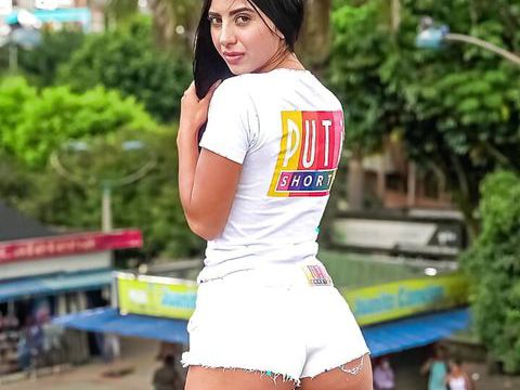 VidsPlus presents: Puti shorts - hot amateur latina mami sits on my huge dick cfnm