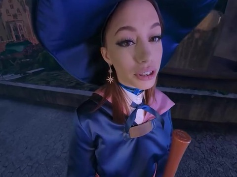 VidsPlus presents: Laya rae as akko knows some naughty spells