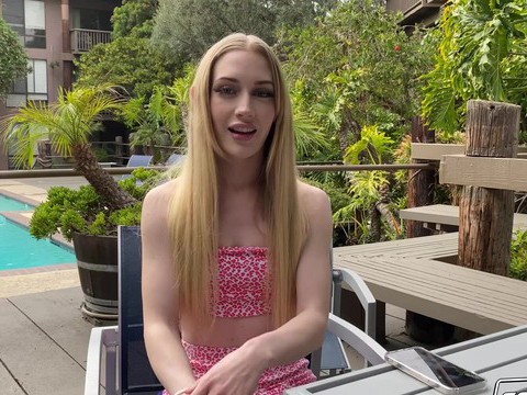 VidsPlus presents: I gave this hot blonde slut emma an overflowing creampie