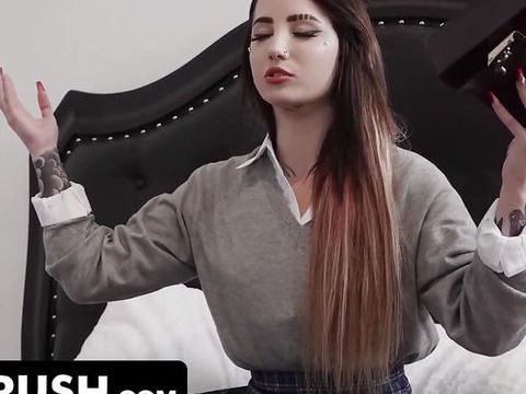 VidsPlus presents: Slutty halloween step daughters want to suck on step daddy dick full movie