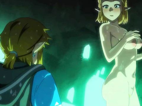 VidsPlus presents: Zelda's sexual date at the royal pool: a lustful visitor brings an unexpected twist! hentai parody