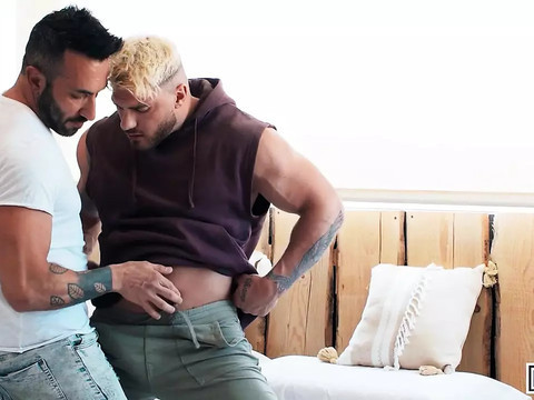 VidsPlus presents: Men - eager johnny viper gets a mouthful of cum after william seed fucks his ass in doggystyle