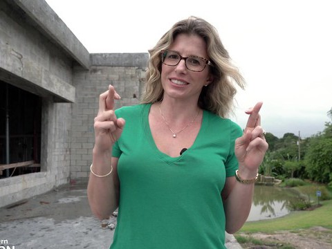VidsPlus presents: Outdoors construction video with provocative model cory chase