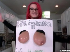 VidsPlus presents: Voluptuous redhead has gorgeous big tits