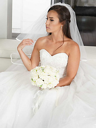 Vids Plus presents: Bootylicious bride Kelsi Monroe screws a handsome officiant on her wedding day